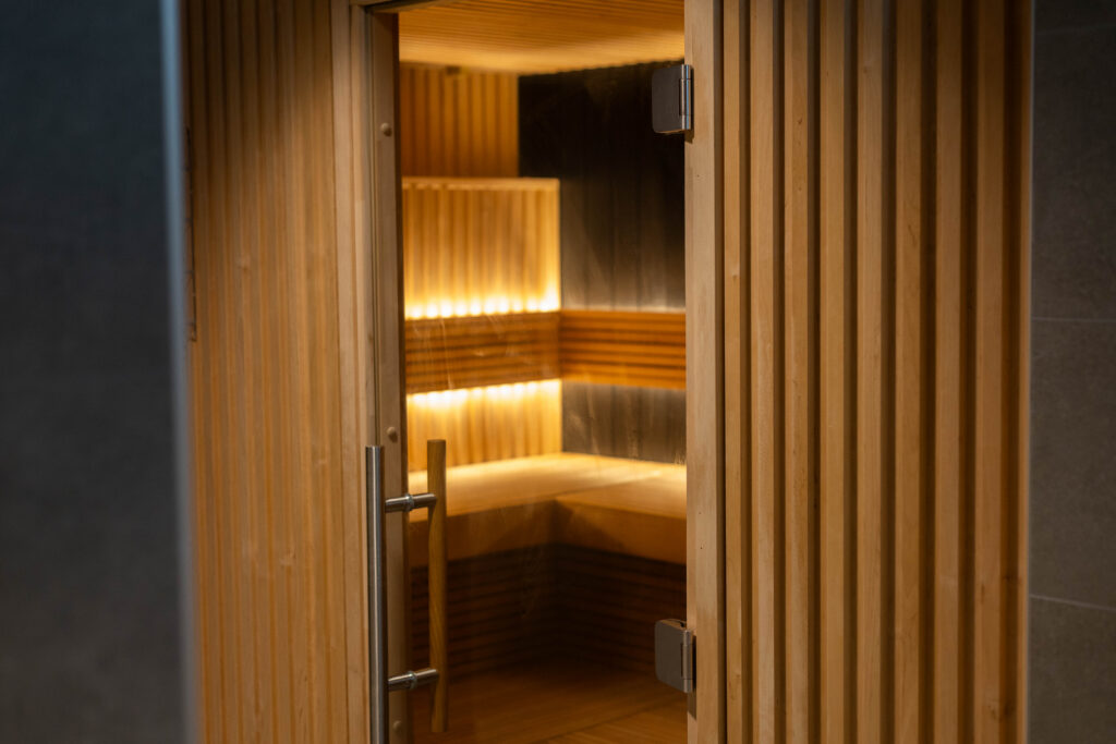 ingang van de sauna in MyLife Hoofddorp
